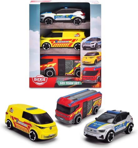 Dickie Toys Hulpdienstvoertuig SOS-team Kant-en-klaar model Hulpdienstvoertuig (model)