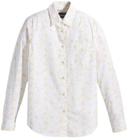 Dockers Original Overhemd Met Lange Mouwen Beige L Vrouw