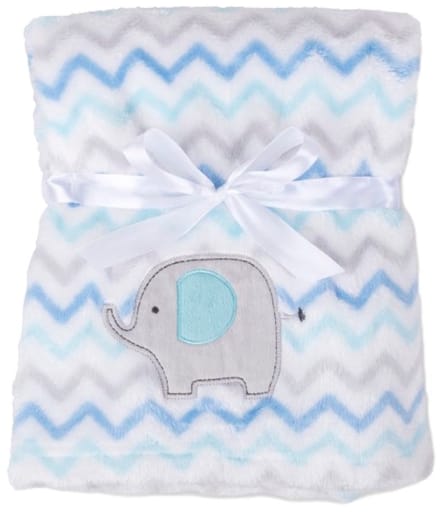 Babymatex Ricco Olifant 75 x 100 cm Wiegdeken