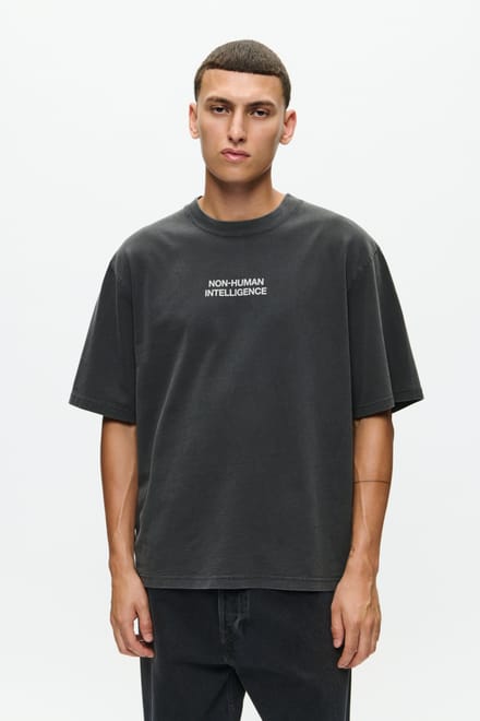 T-shirt met ronde hals Model 'Gary'