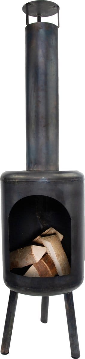 Esschert Design - Terraskachel rond - Tuinhaard - Houtkachel