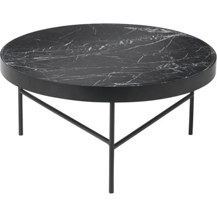 Ferm Living - Marble tafel - zwart - L