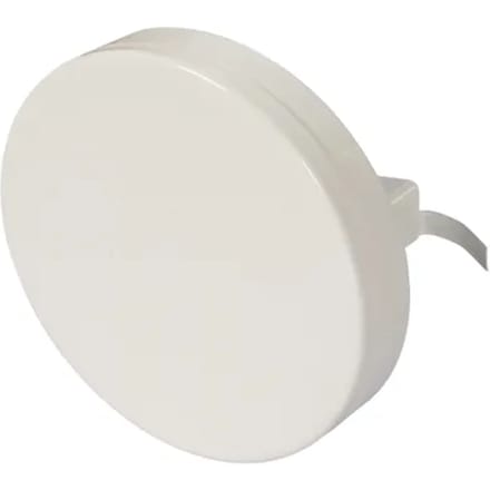 Sencys Luchtventiel Plat Ø125mm Staal Wit