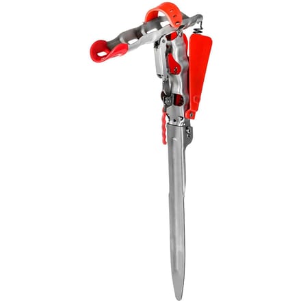 Automatische dubbele veer hengelhouder opvouwbare hengelbevestigingsbeugel grondstandaard 3 gray