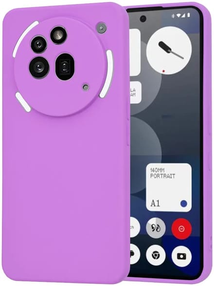 Hoesje geschikt voor Nothing Phone (3a) Pro - Techsuit Soft Flex Silicone Back Cover - Purple