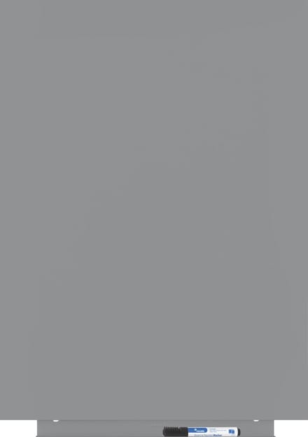 Rocada whiteboard - Skincolour - 55 x 75 cm - agaatgrijs gelakt