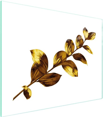 TMK ArtDeko - Snijplank Glas - 52x40 cm - Goud - Antislip