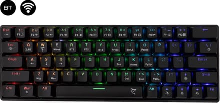 White Shark - KAIKEN-US - Gaming Toetsenbord - Zwart - RGB