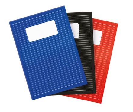Schrift qbasic a4 lijn 80blz 70gr assorti | 5 stuks