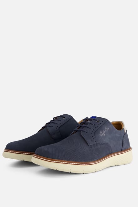 Australian Pozzato Sneakers blauw Nubuck - Maat 43