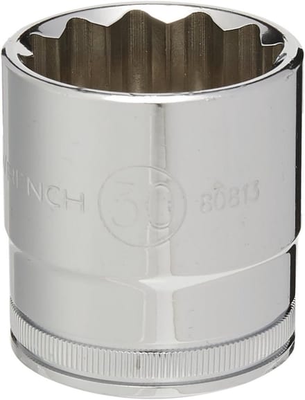 Metrische Dopsleutel 30mm 1/2" Aandrijving 12-Punts Standaard