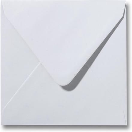 Envelop 12 x 12 Dolfijngrijs, 100 stuks