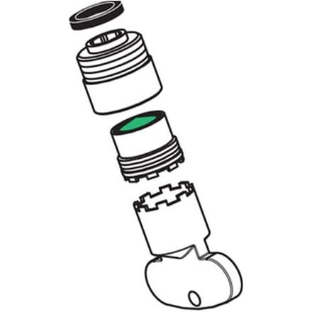 AXOR Uno replacement jet regulator laminar M18x1, 92896000