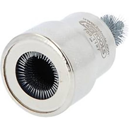 KS TOOLS Accupool- en Klemmenreinigingsborstel 120mm - 700.1197