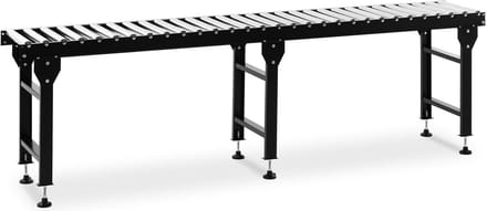 Rollenbaan - 400 kg - 300 cm - 30 rollen - in hoogte verstelbaar - MSW