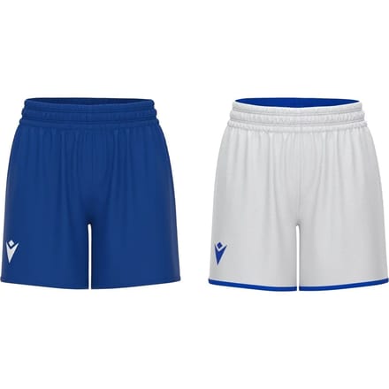 Macron F500 Reversible Short Dames - Royal / Wit | Maat: S