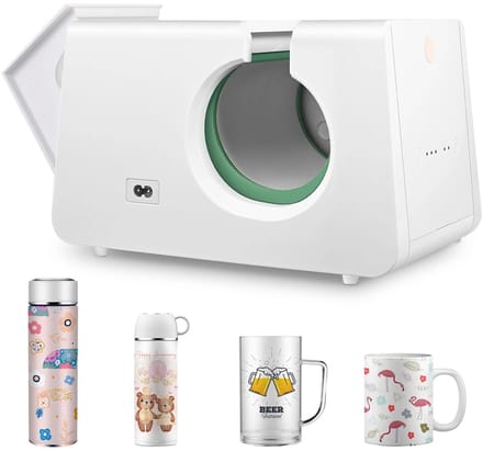 Allero Heat Press Machine - Cricut - Transferpers - Heat Press - Mokken Machine - Draagbare Bekerpers - 3 Temperatuurinstellingen