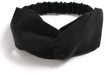 Fluwelen haarband - Zwarte haarband - Hoofdband - Velvet - Hippe haar band - Elastisch - CHPN