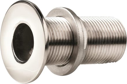 VETUS vlakke RVS Huiddoorvoer  2" x 89 mm