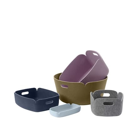 Muuto Restore Tray 28 x 15,5 cm - Light Blue