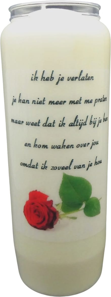 Noveenkaars Spreuk 003 - 9 dagen brander (5 stuks)
