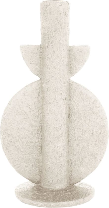 Present Time Kandelaar Bubble - Wit - 13x9,5x22cm - Modern
