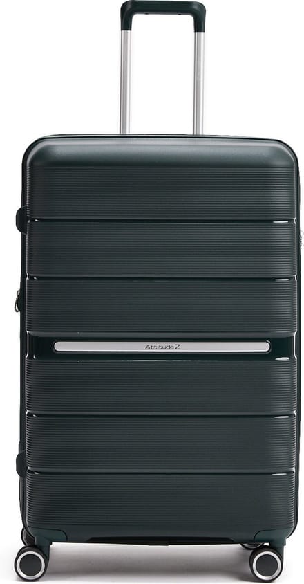 Attitudez EliteZ Reiskoffer Large Groen 76cm - TSA-slot - Uitbreidbaar