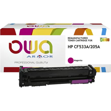 Tonercartridge OWA alternatief tbv HP CF533A rood