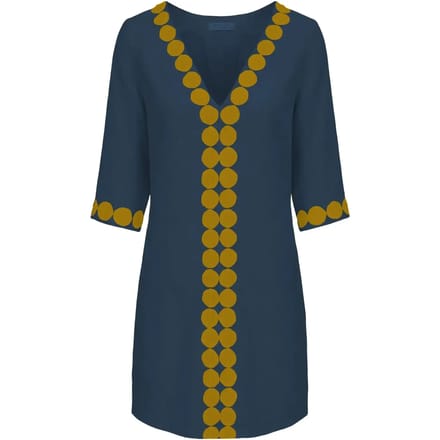 Korte linnen jurk voor vrouwen Haris Cotton