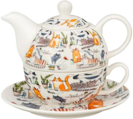 Duo Gifts - Tea for one set - Cadeau katten - Theeset