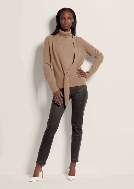 MADELEINE Tricot Jasje Vest. Puur kasjmier