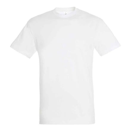 SOLS Unisex Regent T-shirt voor volwassenen (Wit)