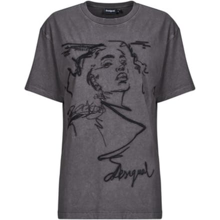 Desigual  T-shirt Korte Mouw BUDAPEST