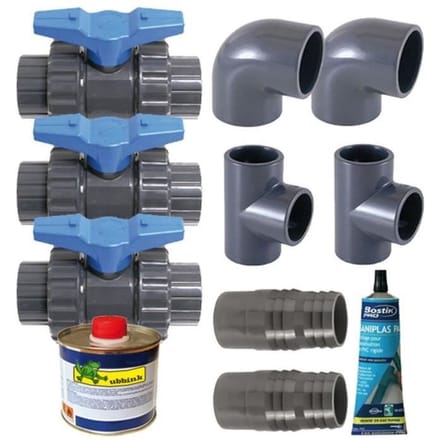 UBBINK Kit Bi-pass pour pompe a chaleur de piscine