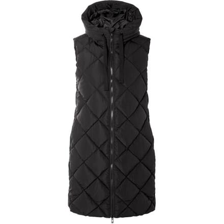 ESMARA Lange dames bodywarmer (Zwart, S (36/38))