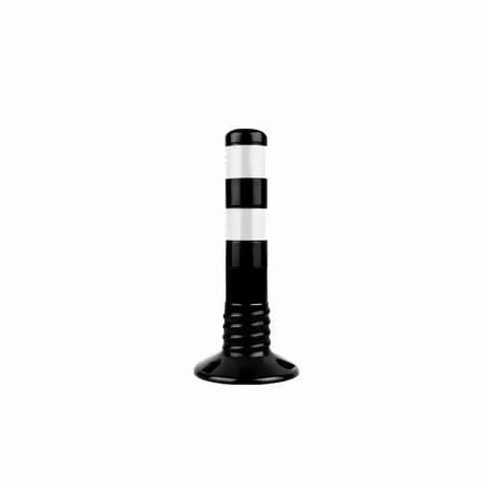 FLEXGUARD flexibele reflecterende afzetpaal - zwart | 45 cm