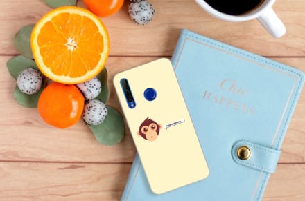 Honor 20 Lite Telefoonhoesje met Naam Monkey