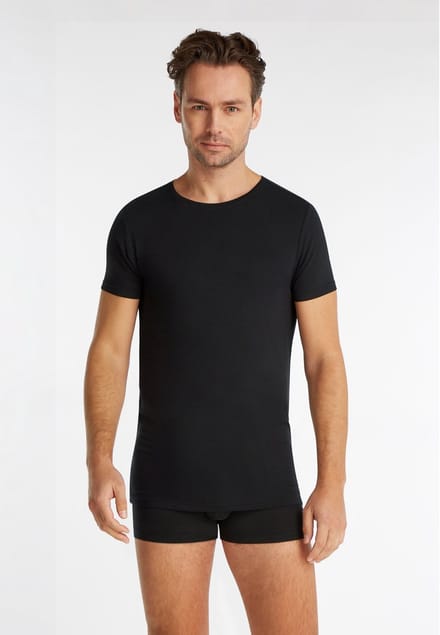 Ten Cate Basics Modal Heren T-shirt Zwart