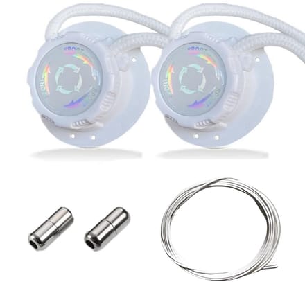 Dailygoods- Draaisluiting Automatisch - Veters Elastisch - Geen Installatie Nodig - Sneaker Lock - Uniseks - Wit - Schoenveters