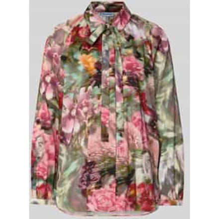 Overhemdblouse met knoopsluiting