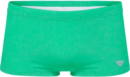 Armani Zwemboxer met mini logo groen