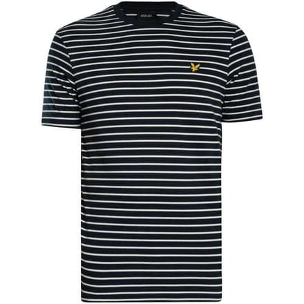 Lyle & Scott - Heren t-shirt - Maat XXL - Mannen - MARINE -