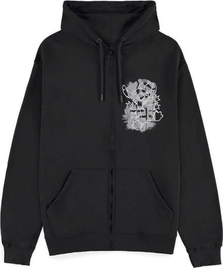 Lilo & Stitch Stitch - Metal Graphic Vest met capuchon zwart M