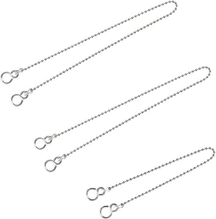 Allecto Plus - Stop-ketting voor badstop, kogeltype stekker met