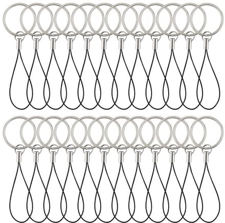 Allecto - Telefoon charme riem - Telefoonsleutelhanger - 60 stuks