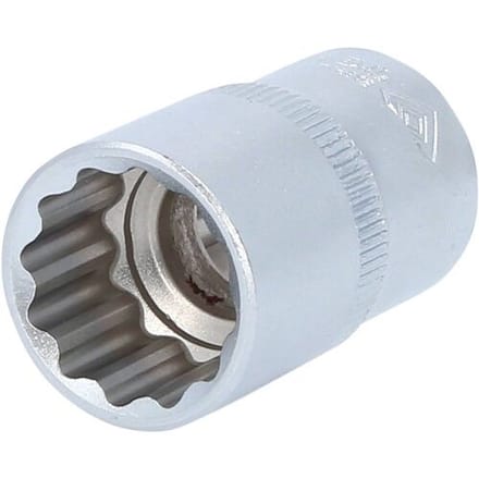BRILLIANT TOOLS 1/2" Twaalfkant-dopsleutel 17 mm - BT022417