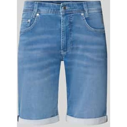 regular fit bermuda's in denimlook met steekzakken
