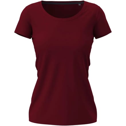 Stedman Claire Crew Neck Women S9700 - Bordeaux - L
