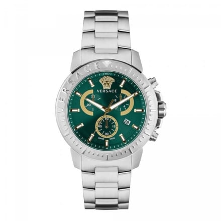 Versace VE2E00821 horloge mannen - Roestvrij Staal - zilver