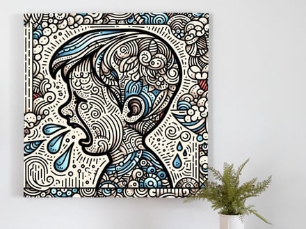 Kunstprint | Wanddecoratie | Canvas | 40 × 40 cm